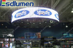 Curve LED screen