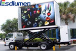 Movable LED screen 